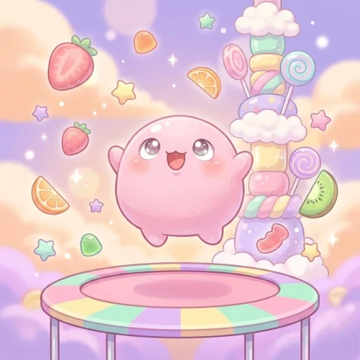 Mochi Bounce - free trampoline arcade game