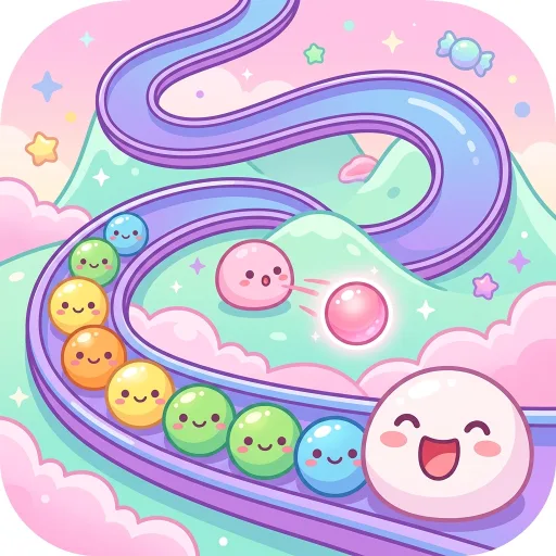 Mochi Chain — free marble-chain match puzzle game