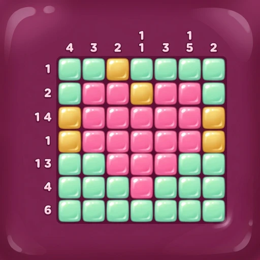 Mochi Pixel — free nonogram picross puzzle game