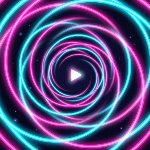 Spiral — free neon survival game