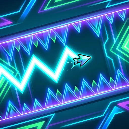 Wave — free neon wave game